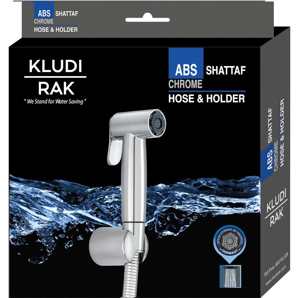 Kludi Rak Rak32007 Пластиковий спрей BBDAT Shattaf з аератором Neoperl Stream Aerator