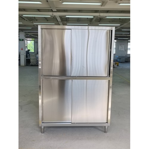 Paslanmaz çelik uzun saklama dolabı