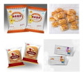 Hoàn toàn tự động snack thực phẩm gối đóng gói máy