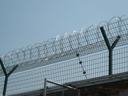 High Tensile Galvanized Razor Barbed Wire Jail Prison Fence