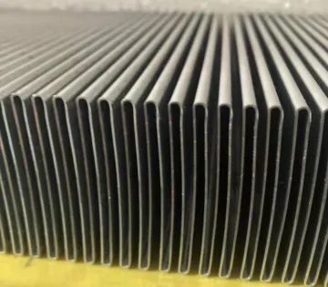 Aluminum Folded Fins/ Heatsinks