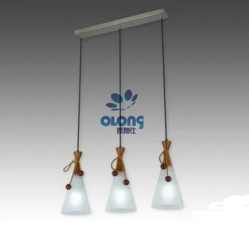 Glass Cabinet Pendant Light in Modern Design, Suitable for Kitchen Decorations