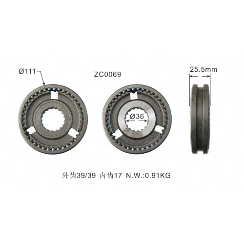 Synchronisierungsring für Auto -Teile -Getriebe für IVECO 2826 4/5