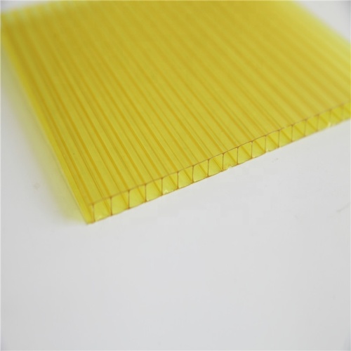 Feuille de polycarbonate Twinwall 10 mm pour la serre