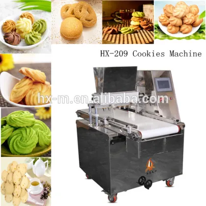 Automatic Wire Cut Cookies Depositor Cookies Machine