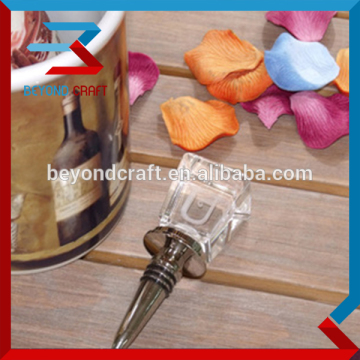 Vintage Crystal Wine Bottle Stopper Wedding Souvenirs Guests