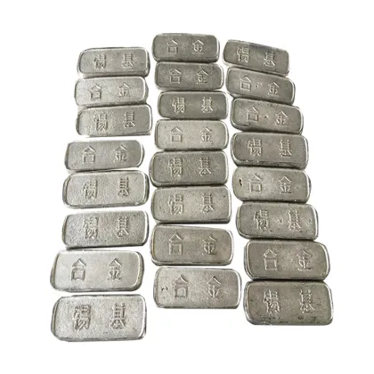 Factory Sale: High Purity 99.9% and 99.99% Tin Ingots in Stock