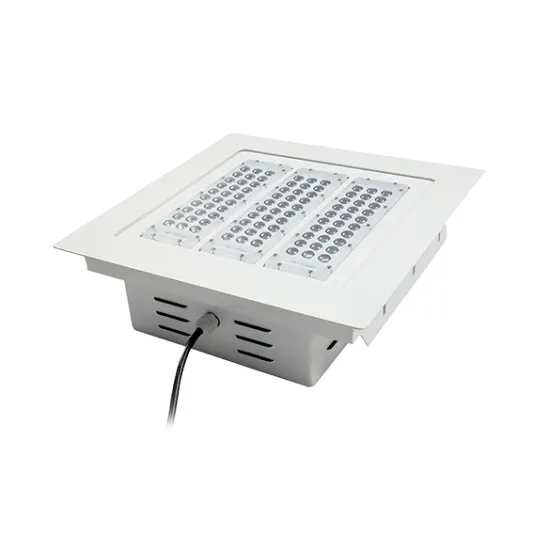 Aluminum gusset Canopy Light