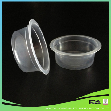 80ml Flat Bottom Plastic PP Cup For Jelly