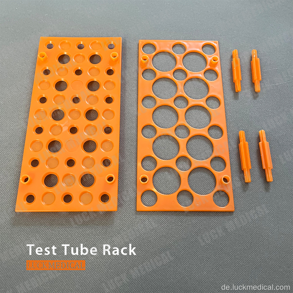 Reagenzglas -Rack -Rack Labor -Geräte