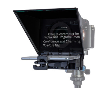 Feelworld TP2 Portable 8 inch DSLR Camera & Smartphone Teleprompter for Sale