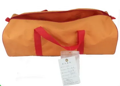 Custom Discount Duffel Bags - Barrel Shaped