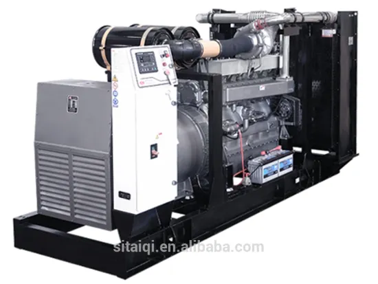 Shangchai 500-2000KW Diesel Genset for Land