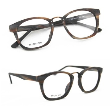2015 hotest eyewear wooden optical frame acetate ready stock