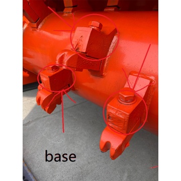 FM81 Mulcher Teeth and Base Parts for Forestry Machinery