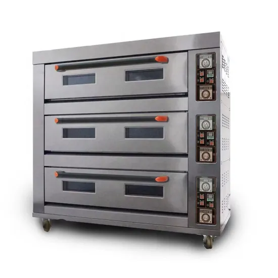 Professional 3 Deck 9-Compartment Heavy Duty Electric Bread Oven for Bakery Use