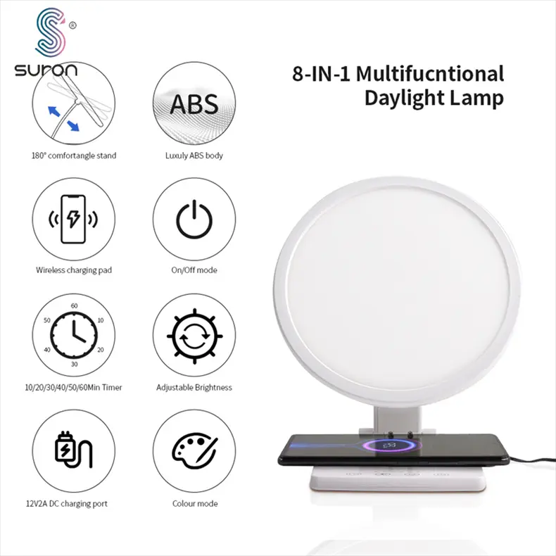 Circle SAD Therapy Lamp