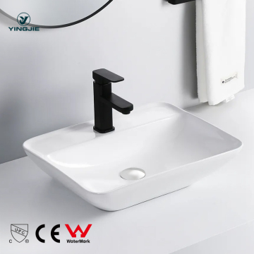 Factory Direct High Quality Ceramic Countertop Wash Basin for Bathroom