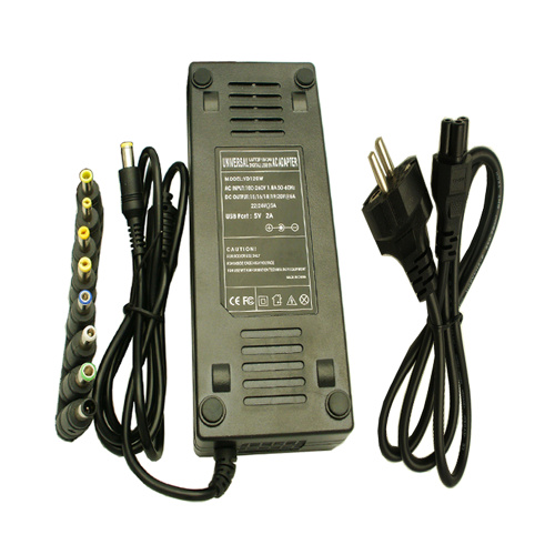 Manual Carregador universal de computador adaptador latop ac 120W