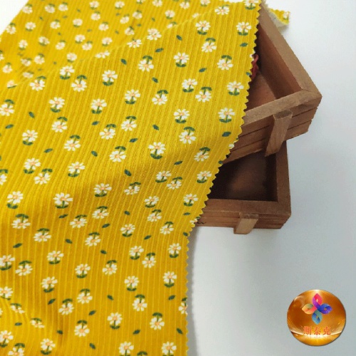 Tecido canelado escovado 4*2 para uso em vestuário