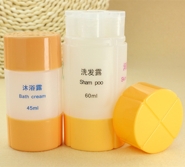 Portable 4-in-1 PP Bottle Cosmetic Packaging for Travel