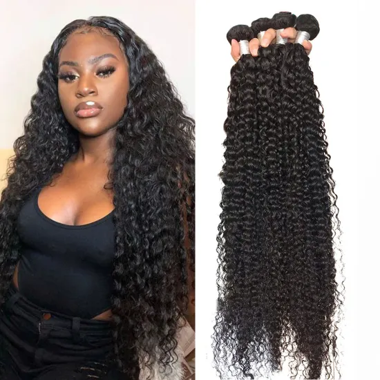 Yeswigs Cheap 28 30 Inch Kinky Curly Remy Human Hair Bundles Vendor Raw Brazilian Vigin Cutical Aligned Human Hair Extensions