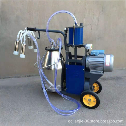 Portable Cow Milking Machine for Goat and Cow Farming Equipment