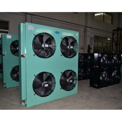 Condensador de 120 hp 10 m² de aire enfriado con unidades de ventilador