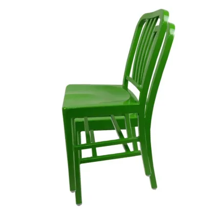 Modern Restaurant Cafe Furniture - Outdoor Metal Industrial Dining Chairs
