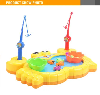 Kids Summer Toys B/O Magnetic Fishing Game Toys