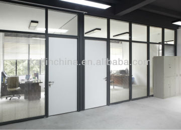 V1080 office furniture room divider Greenguard factory direct price customized office partition wall glass dividers
