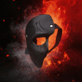 Cosplay de personagem de ação Raven Mask Delta