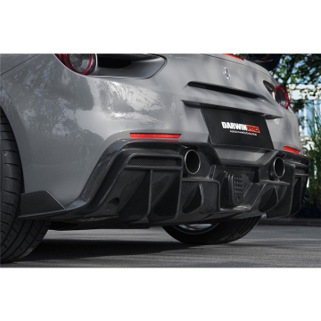 Diffusore posteriore in fibra di carbonio IMP per la Ferrari F488 488 GTB Spyder