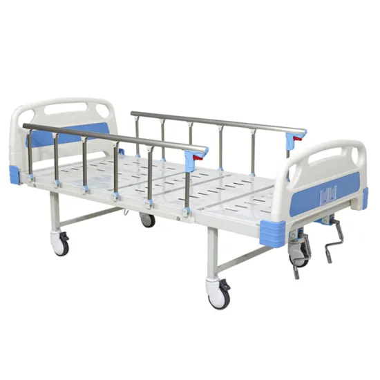 Medical equipment price two functions manual patient beds
