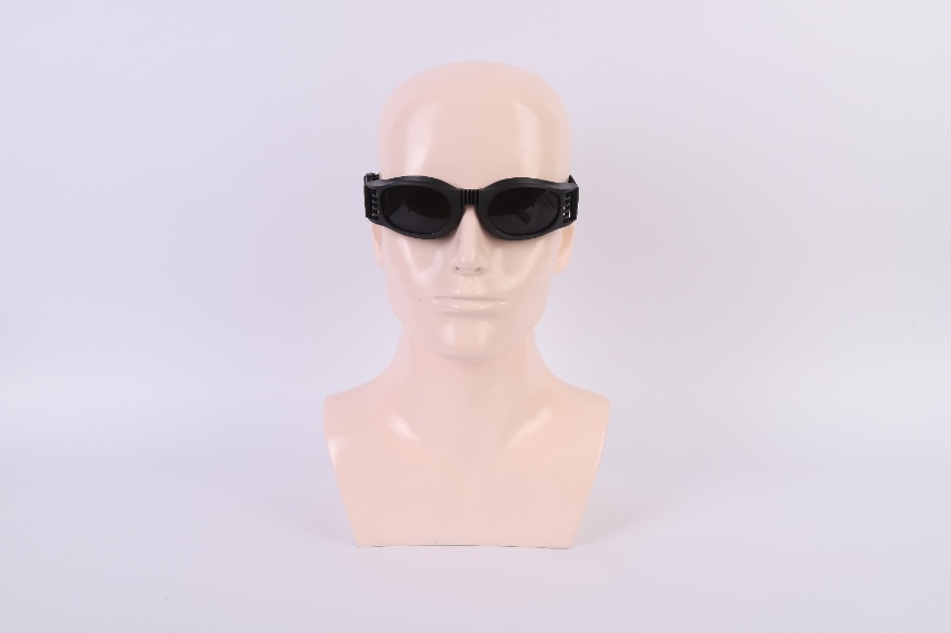 Collapsible elastic band goggles
