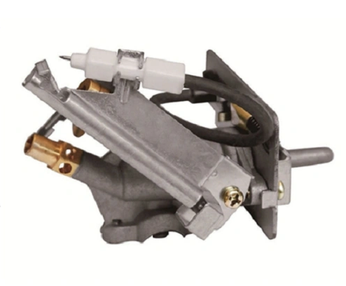 "Double gun assembly gas stove valve: an important part of kitchen safety"