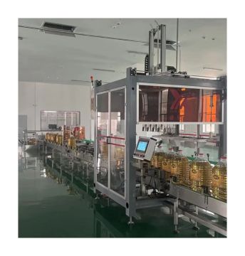 Servo Case Packer Machine για συσκευασία κιβωτίου χαρτοφυλακίου 10L μπουκαλιών