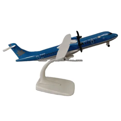 Precision Airplane Scale Models: Vietnam's ATR Aircraft in Diecast Metal with Landing Gears - Wholesale Options