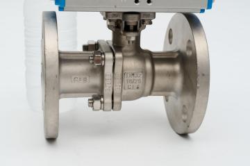 DN25-DN300 Pneumatic Flanged Ball Valve