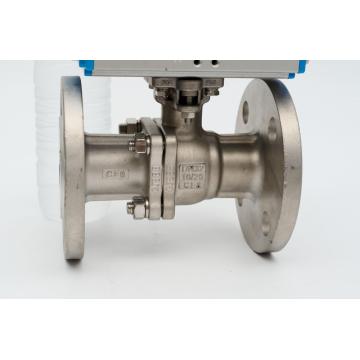 DN25-DN300 Pneumatik Flanged Ball Valve