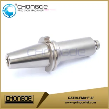 CAT50 Face Shell Mill Tool Holders 1" Pilot Dia. 6" Projection