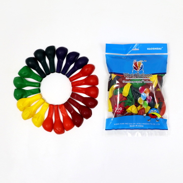 HSD China Factory Wholesale 10 Inch Latex Rubber Round Balloons for Birthday Party Decorations