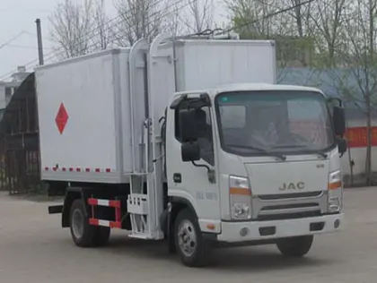 JAC 3.5-5.5Tons Medical Waste Transport Van Truck
