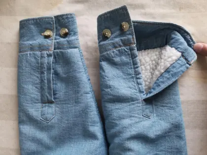 Men Denim Long Sleeve Shirt