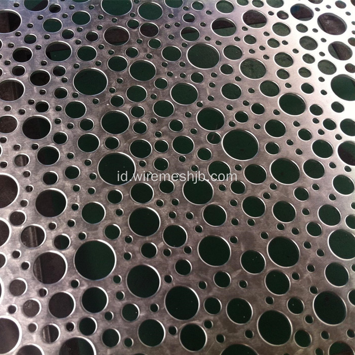 Perforated Metal Mesh untuk Membuat Dinding Dekoratif