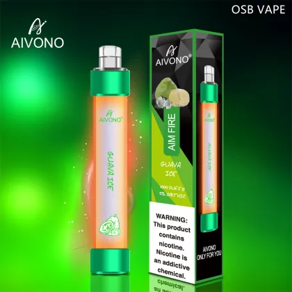 AIM fire airflow control disposable vape device