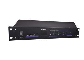 Professional Black Power Sequence Controller With LED Digit