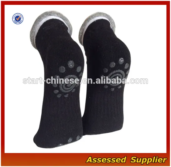 Customize Wholesale Non Slip Skid Yoga Pilates Socks With Grip/Women Cotton Yoga Socks --AMY1509250