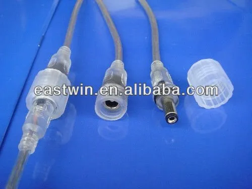 2 Core-DC-Plug- Water proof cable transparent