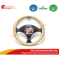 Cream Colored Steering Wheel Cover